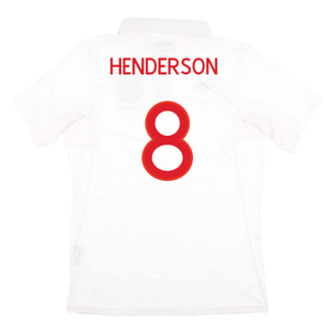 England 2009-10 Home Shirt (XXXL) (Good) (HENDERSON 8)_1