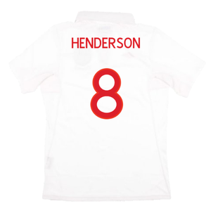 England 2009-10 Home Shirt (M) (Very Good) (HENDERSON 8)_1