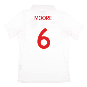 England 2009-10 Home Shirt (With South Africa Badge Detail) (Medium Boy) (Very Good) (Moore 6)_1