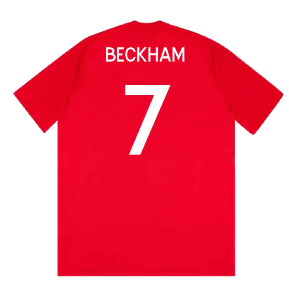 England 2010-11 Away Shirt (S) (Excellent) (BECKHAM 7)_1