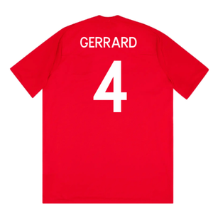 England 2010-11 Away Shirt (South Africa Badge Detail) (M) (Excellent) (GERRARD 4)_1