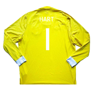 England 2010-11 Goalkeeper Home Shirt (M) #1 (Excellent) (HART 1)_1