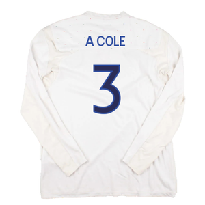 England 2010-11 Long Sleeve Home Shirt(M) (Good) (A COLE 3)_1