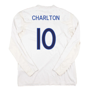 England 2010-11 Long Sleeve Home Shirt(M) (Good) (Charlton 10)_1