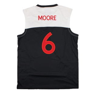 England 2010-11 Umbro Training Vest (L) (Excellent) (Moore 6)_1