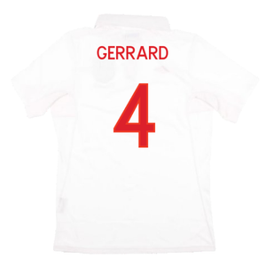 England 2010-12 Home Shirt (M) (Very Good) (GERRARD 4)_1