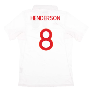 England 2010-12 Home Shirt (M) (Excellent) (HENDERSON 8)_1