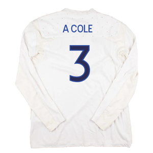 England 2010-12 Long Sleeve Home Shirt (M) (Fair) (A COLE 3)_1