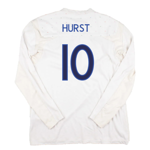 England 2010-12 Long Sleeve Home Shirt (L) (Excellent) (HURST 10)_1