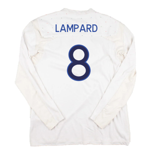 England 2010-12 Long Sleeve Home Shirt (L) (Excellent) (Lampard 8)_1