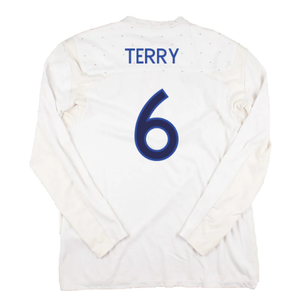 England 2010-12 Long Sleeve Home Shirt (L) (Excellent) (TERRY 6)_1