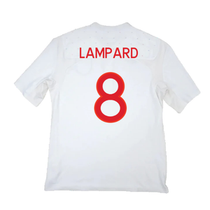 England 2010-11 Home Shirt (M) (Good) (Lampard 8)_1