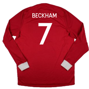 England 2010-11 Away Shirt (M) (Excellent) (BECKHAM 7)_1