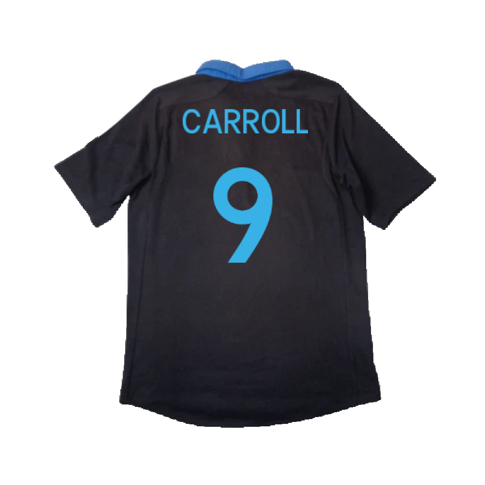 England 2011-12 Away Shirt (XL Boys) (Excellent) (Carroll 9)_1