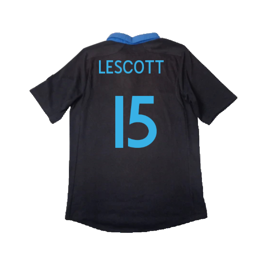 England 2011-12 Away Shirt (L) (Good) (Lescott 15)_1