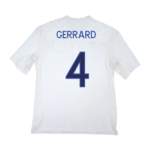 England 2011-12 Home Shirt (XXL) (Good) (GERRARD 4)_1