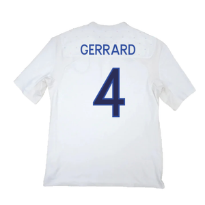 England 2009-10 Home Shirt (2XL) (Good) (Gerrard 4)_1