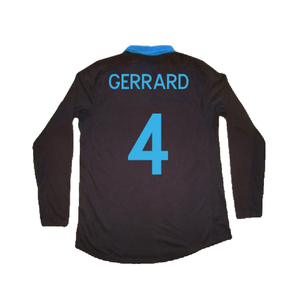 England 2011-2012 Long sleeve Away Shirt (XL) (Excellent) (Gerrard 4)_1