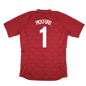 England 2012-13 Goalkeeper Home Shirt (XXL) (Excellent) (Pickford 1)_1
