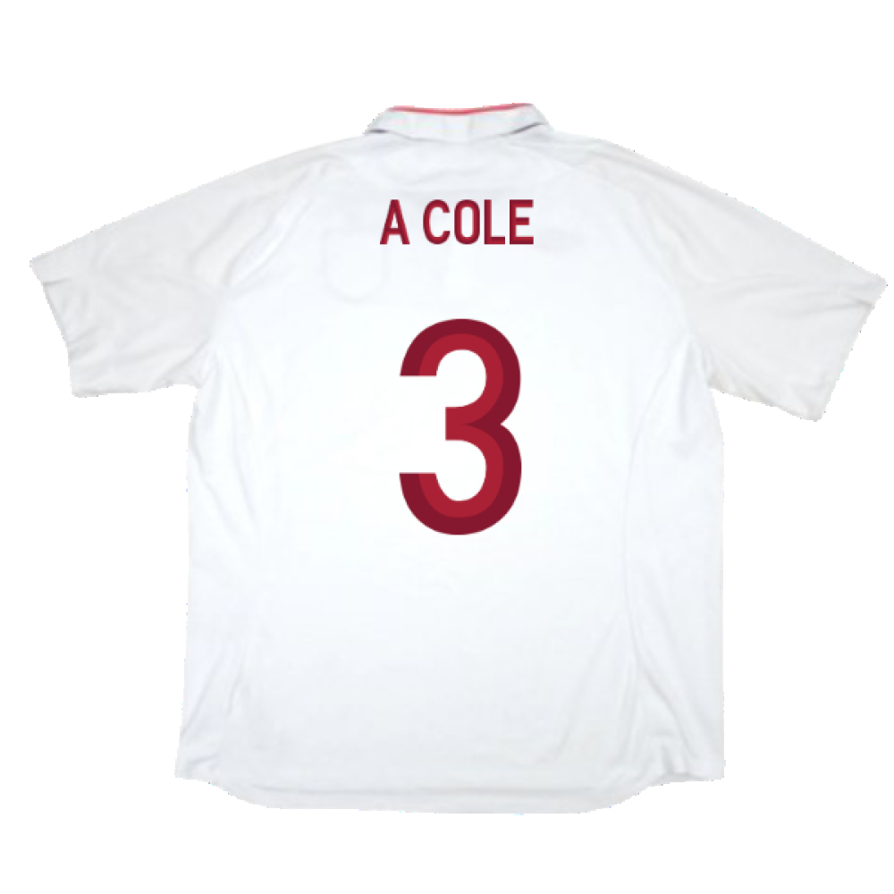 England 2012-13 Home Shirt (L) (Very Good) (A Cole 3)_1