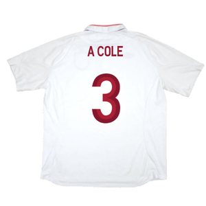 England 2012-13 Home Shirt (XL) (Excellent) (A Cole 3)_1