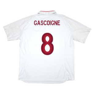 England 2012-13 Home Shirt (3XL) (Mint) (Gascoigne 8)_1