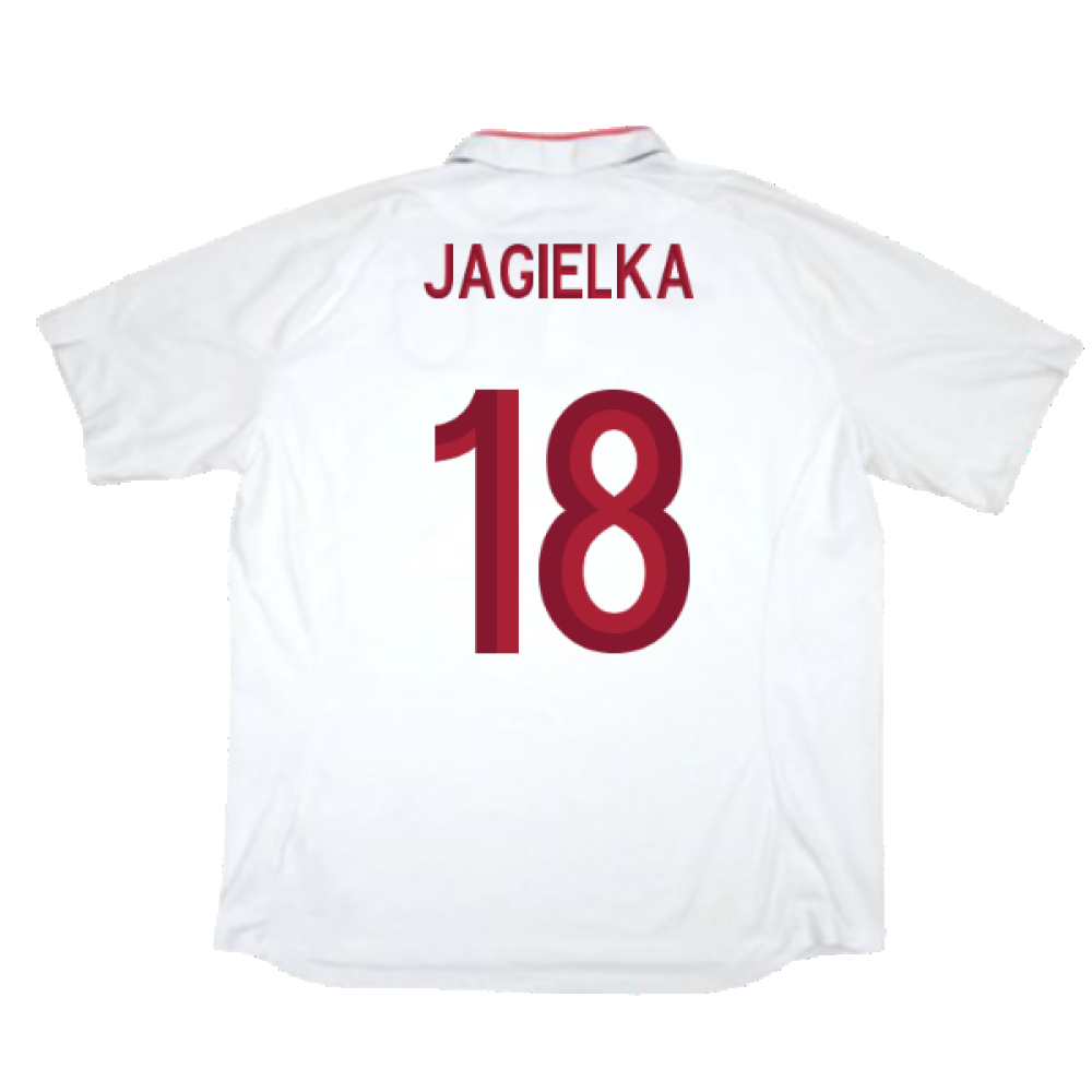 England 2012-13 Home Shirt (L) (Very Good) (Jagielka 18)_1