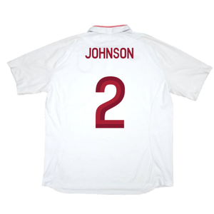 England 2012-13 Home Shirt (XXL) (Good) (Johnson 2)_1