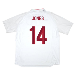 England 2012-13 Home Shirt (Very Good) (Jones 14)_1