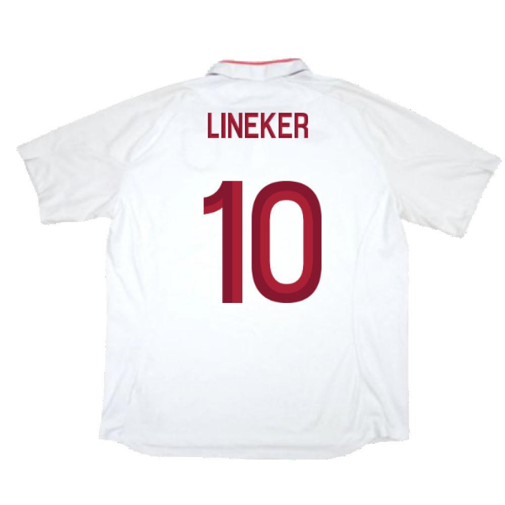 England 2012-13 Home Shirt (XL) (Mint) (Lineker 10)_1
