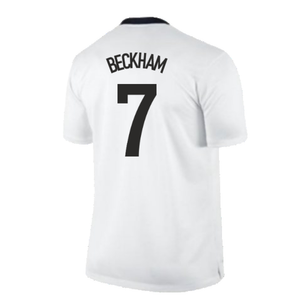 England 2013-14 Home Shirt (XS) (Good) (BECKHAM 7)_1