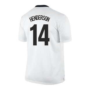 England 2013-14 Home Shirt (XS) (Good) (HENDERSON 14)_1