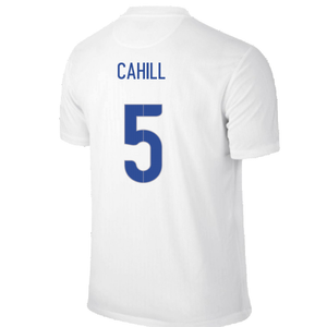 England 2014-16 Home Shirt (XL) (Good) (CAHILL 5)_1