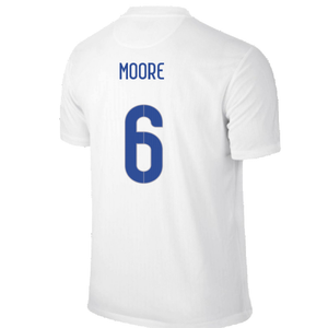 England 2014-16 Home Shirt (XL) (Good) (MOORE 6)_1