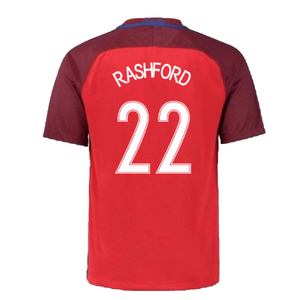 England 2016-17 Away Shirt (S) (Very Good) (Rashford 22)_1