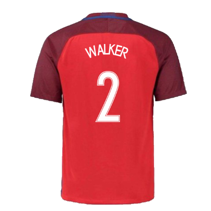 England 2016-17 Away Shirt (S) (Very Good) (Walker 2)