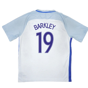 England 2016-18 Home Shirt (XL) (Good) (Barkley 19)_1