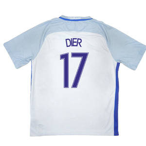 England 2016-17 Home Shirt (L) (Dier 17) (Very Good)_1