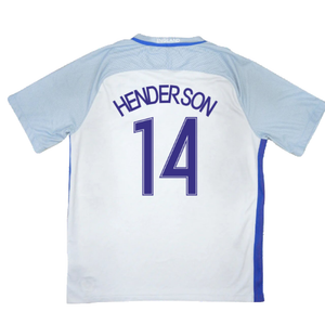 England 2016-17 Home Shirt (L) (Henderson 14) (Very Good)_1