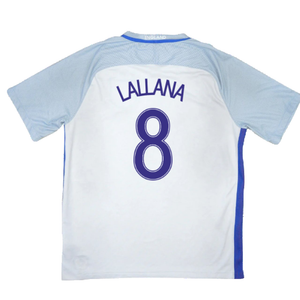 England 2016-18 Home Shirt (XL) (Good) (Lallana 8)_1