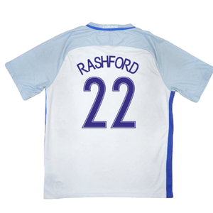 England 2016-17 Home Shirt (XL) (Excellent) (Rashford 22)_1