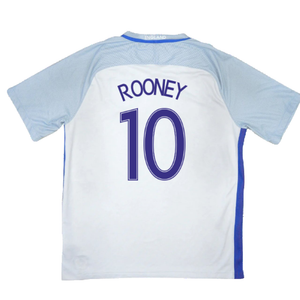 England 2016-17 Home Shirt (M) (Excellent) (Rooney 10)_1