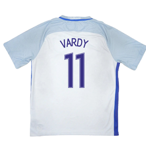 England 2016-17 Home Shirt (M) (Excellent) (Vardy 11)_1