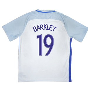 England 2016-18 Home (L) Barkley #19 (Excellent) (Barkley 19)_1