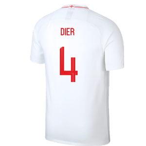 England 2018-19 Home Shirt (S) (Very Good) (Dier 4)_1