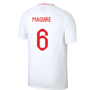 England 2018-19 Home Shirt (S) (Very Good) (Maguire 6)_1