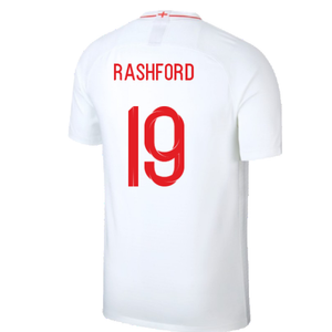 England 2018-19 Home Shirt (S) (Very Good) (Rashford 19)_1