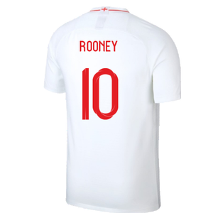 England 2018-19 Home Shirt (S) (Very Good) (Rooney 10)_1