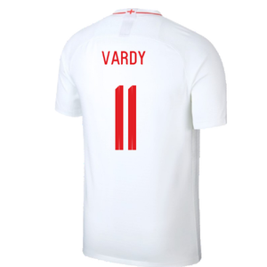 England 2018-19 Home Shirt (S) (Very Good) (Vardy 11)_1