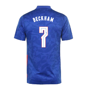 England 2020-21 Away Shirt (Small Boys) (Excellent) (Beckham 7)_1